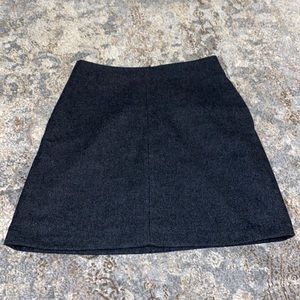 Aritzia Wilfred wool mini skirt